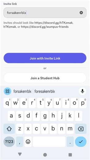 How to Join Forsaken Discord Server on Mobile #roblox #forsaken