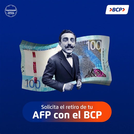 2.6K reactions · 32 shares | ¿Piensas retirar tu AFP? 樂 Hazlo con BCP y multiplícala x15 sin monto máximo! Participa para ser uno de los 30 ganadores. 﫶 | Banco de Crédito BCP | Facebook