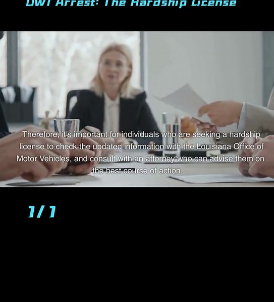 Hardship License in Louisiana: Guidelines & Eligibility