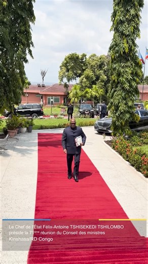 Présidence RDC on Instagram: "Conseil des ministres du vendredi 19 décembre 2025."