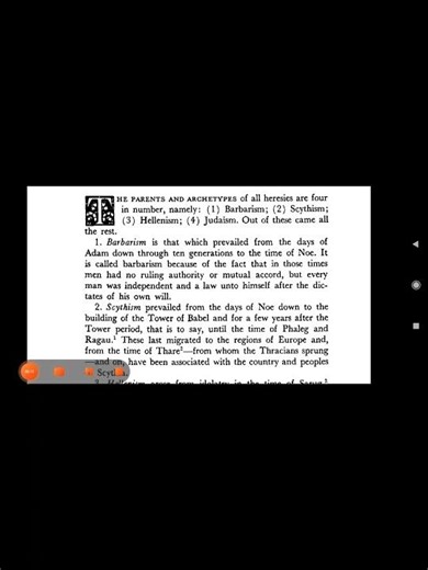 The Fathers of the Church: St. John of Damascus Writings (De Haeresibus, Barbarism)