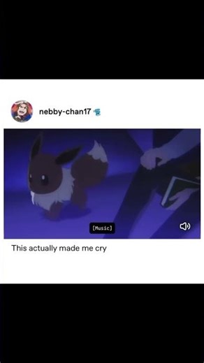 so sweet seeing eevee evolve into umbreon
