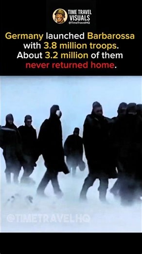Barbarossa: The Invasion That Destroyed Itself #shorts
