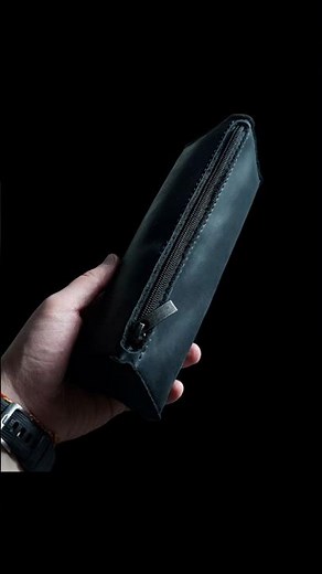 DIY Leather Tool Pouch with Zipper 🪡 | PDF Pattern