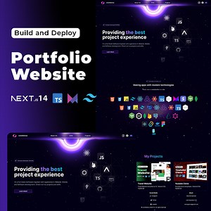 Build and Deploy Modern Animated Portfolio Website | Next.js 14, Framer Motion, Tailwind CSS