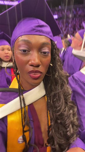 Theatre department 2026 signing off 💜 #college #nyc #huntercollege #graduation