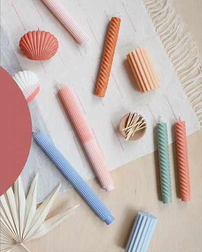 DIY Candle Making with Molds