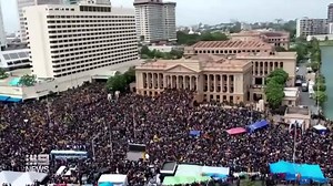 111K views · 4.7K reactions | Protesters in Colombo have vowed to...