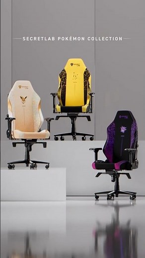 Secretlab Pokémon Collection Showcase