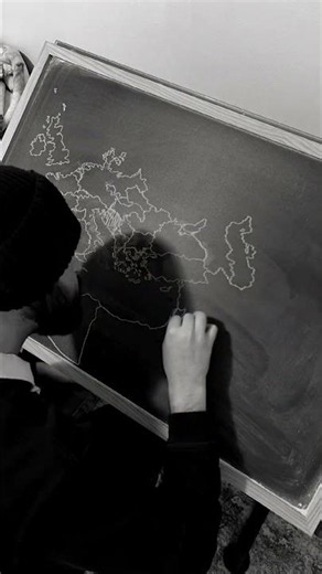 Drawing Europe in 1942 from Memory