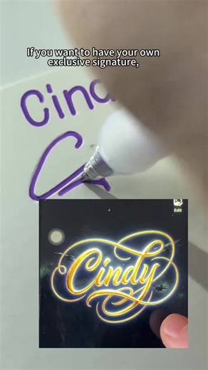 Friends, you can post your name in the comment section. I will draw one person's name for free to make the next autograph video. I will send this kind of signature-style text in the comment area. You can go to dola to generate more interesting signatures. You can post it in the comment area and share it with everyone. #signature#signatureideas#ai #dola