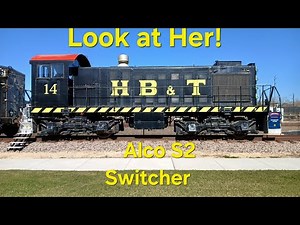 Rosenberg, Tx. Railroad Museum Alco S2 Switcher!