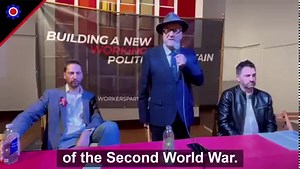 22K views · 1.2K reactions | The Government in Berlin issued an edict forbidding the carrying of any Soviet flags during the commemorations of the end of the Second World War. Just think about that. #VDay | George Galloway | Facebook