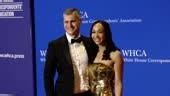 Michael Moroney and Francesca Chambers attend the 2026 White House...