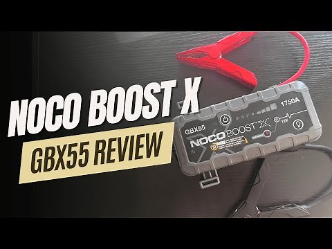 NOCO Boost X - GBX55 Car Jump Starter Review! - I use this booster EVERY WINTER!