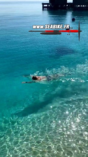 4K views · 182 reactions | www.SEABIKE.FR Portable water bike for swimming long distances 朗錄 #swimming #snorkeling #vacations | Cannes Seabike Club | Facebook