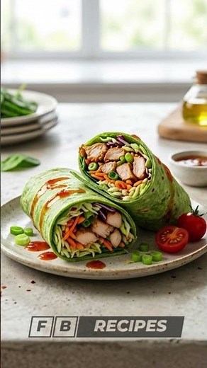 Soft Spinach Wraps Recipe | Healthy Tortillas in Blender (Quick & Easy!)