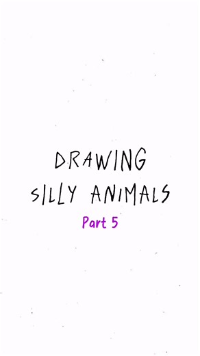 Drawing Silly Animals from Pinterest! Part 5