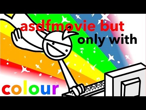 asdfmovie but only with colours.