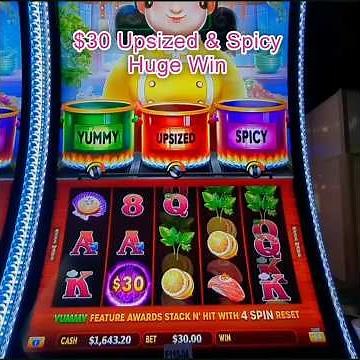 $30 Big Hot Flaming Pots Huge Win #casino #gambling #slot