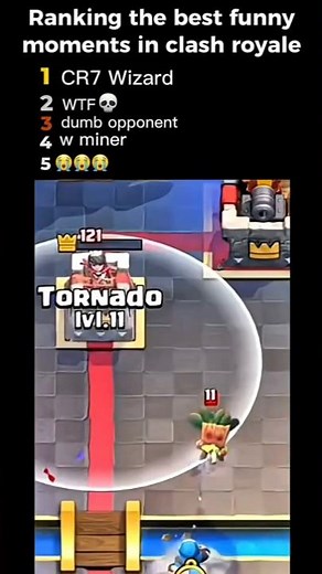 Ranking funny moments in Clash Royale #clashroyale #shorts