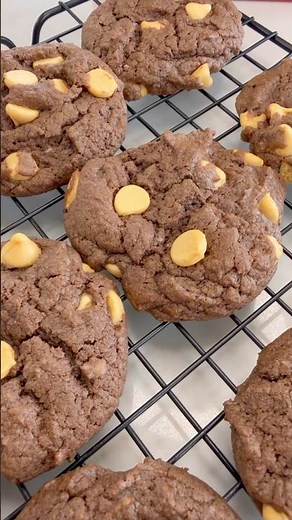 Cake Mix Cookies 🍪 #cookies #cakemix #easyrecipes #chocolate