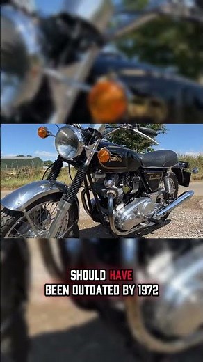 Why The 1972 Norton Commando Became A Surprising Global Motorcycle Icon #shorts #shortsfeed