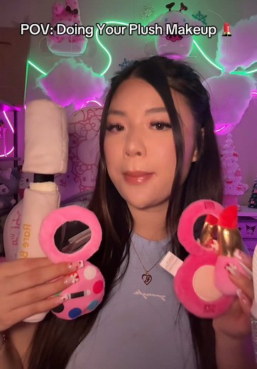 Plush Makeup ASMR Experience for Relaxation