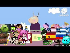 Peppa pig fight cloud add round 1-4