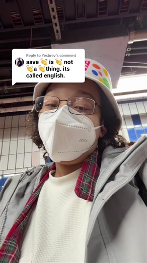 Replying to @Yesbrev yes AAVE is a dialect of English, as there are many many dialects in English #linguistics #AAVE #language