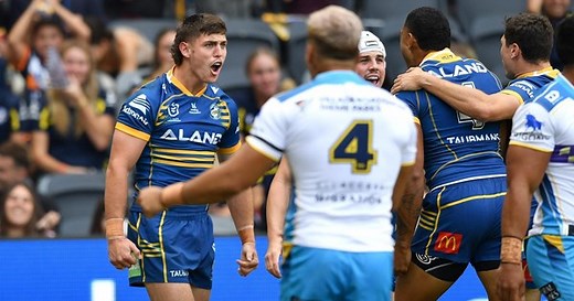 Russell opens the scoring