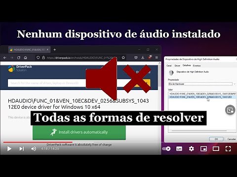 Nenhum dispositivo de audio instalado - Todas as maneiras de corrigir