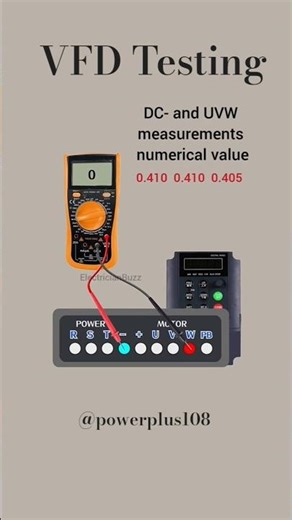 #vfd #multimeter #tester #testing #meter #motor #wiring #controller #contactor #dc #power #shorts