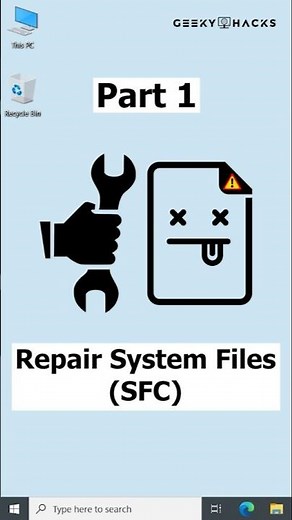 Part 1: Easily Fix ANY Corrupted Windows (Without Reinstalling)