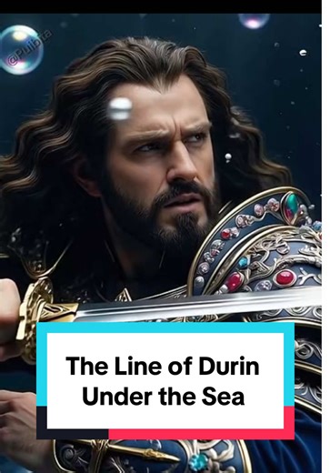 The Line of Durin shines through The Hobbit: Thorin Oakenshield, Kíli, and Fíli. 🔥🔥🔥🔥💓💓 The Line of Durin endures; beneath the sea stands Thorin Oakenshield, Kíli, and Fíli, unbroken by depth or doom. Tolkien, LOTR, The Lord of the Rings, The Hobbit, El Señor de los Anillos, Middle-earth, Dwarves, LOTR ai, The Hobbit ai, Thorin Oakenshield ai, Kíli ai, Fíli ai. #lotr #thehobbit #thorinoakenshield #fyp #viral
