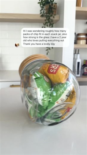 Little Label Co™ | How to store snacks! All you need is our snack jar, which fits 20 small packets or 10 larger packets. Featuring a screw-top lid and... | Instagram