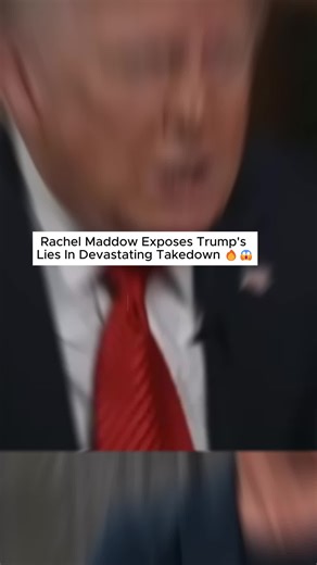 Rachel Maddow exposes Trump's lies in a devastating critique; he is left speechless and abandons the interview. #news #trump #usa #usa🇺🇸