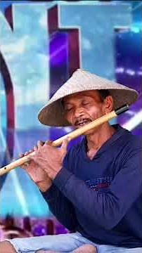 Golden Buzzer Mbah Yadek Indonesian Flute Player Audition AGT - Special Video Parody