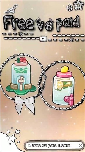 Which one is better? FREE vs PAID! 💸✨( Part 8)Avatar World #AvatarWorld #Shorts