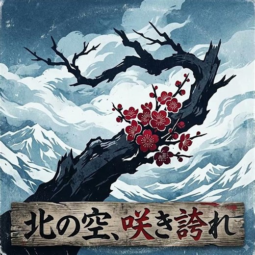 【AI音楽】演歌をポップに聴きやすくアレンジ！～北の空・咲き誇る～ #Shorts #演歌をポップに #AI音楽