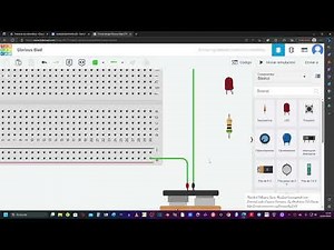 Práctica 20: Semáforo manual con TinkerCad