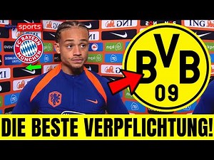 💥 TRANSFER-NEWS! BVB GEHT IN DIE HEISSE FINALPHASE! BORUSSIA DORTMUND NEUESTE NACHRICHTEN HEUTE!