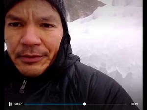 Taking a walk on the disappearing Eyjafjallajökull glacier with Vox Naturae founder, Páll Davíðsson