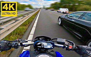 【𝟒𝐊/𝟔𝟎𝐅𝐏𝐒】第一视角丨21款雅马哈 MT-07丨🚔降一档后就消失丨警察丨全段天蝎排气