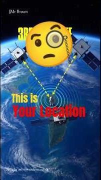 How Does GPS Know Your Exact Location?🧐 #shorts