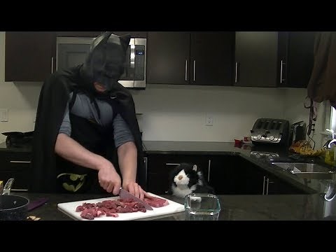 Batman Serves Up Beef Egg Drop Soup!
