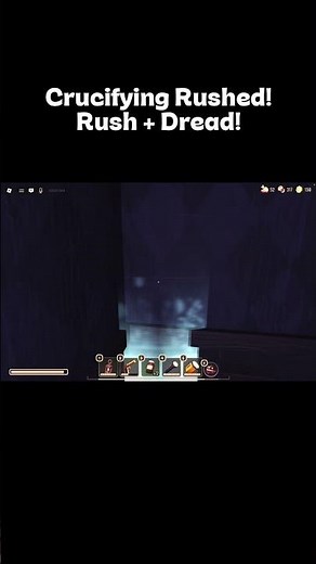 Crucifying Rushed (Rush + Dread)! | Roblox DOORS | #robloxshorts #roblox #robloxdoors #subscribe