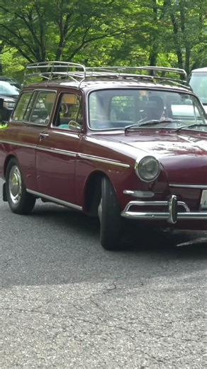 VWタイプ３ バリアント入場シーン #旧車 #奥多摩ダイサン #東京旧車会 #jdm #潟菱