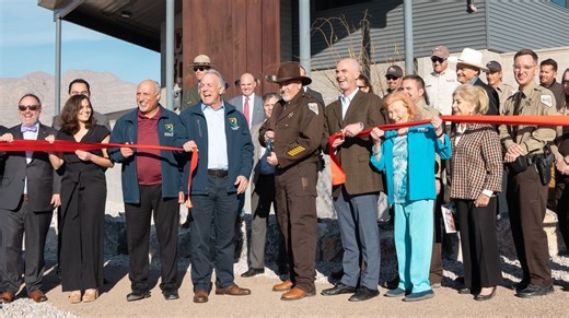 Ribbon cutting ceremony celebrates new Ice Age Fossils State Park