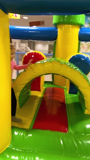 Lara's Rainbow Adventure: Playing at the Playground #kids #kidsvideo #indoorplayground #videoforkids #songforkid